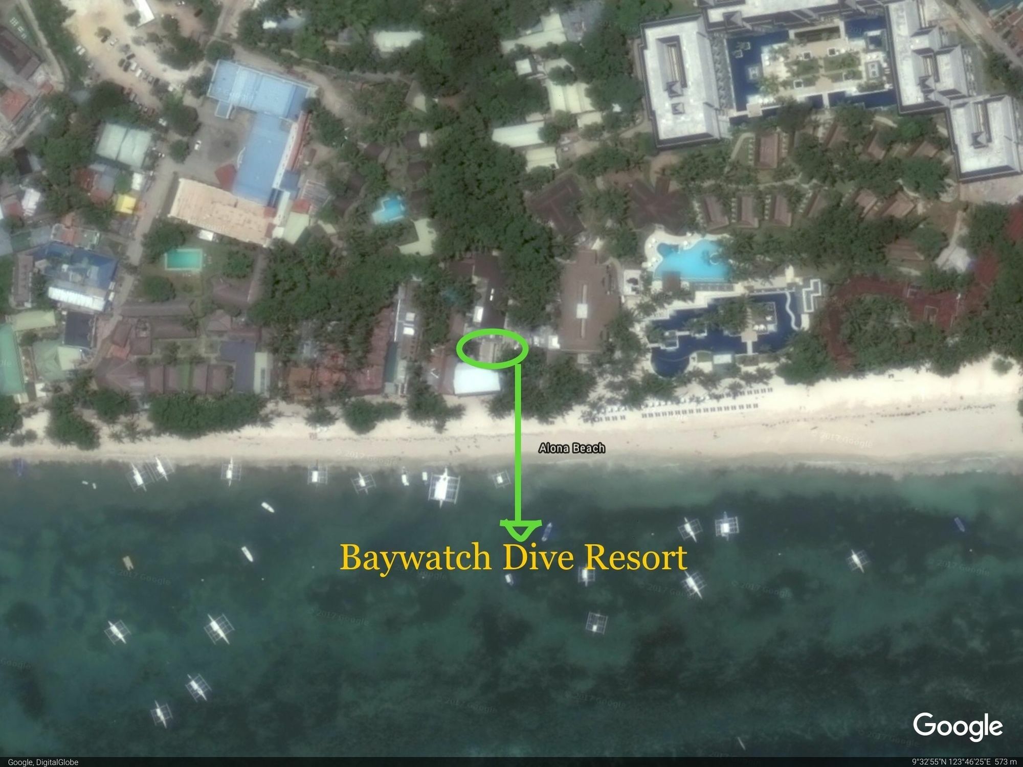 Baywatch Dive Resort パングラオ エクステリア 写真